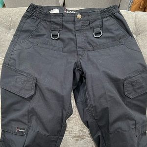Cargo black pants